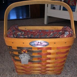 1998 25th Anniversary Longaberger Basket